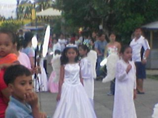 angels on barangay fiesta philippines