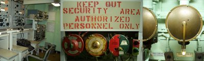 the top secret message center (radio room) on the USS Hornet