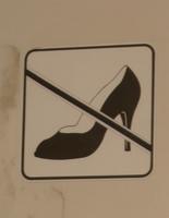 no high heels