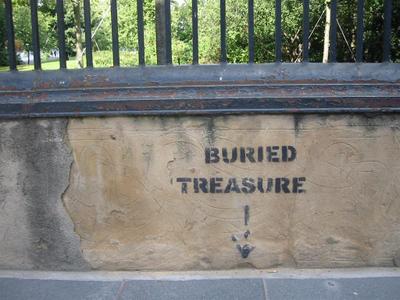 buried treasure london underground