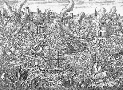 Lisbon Earthquake, 1 November 1755