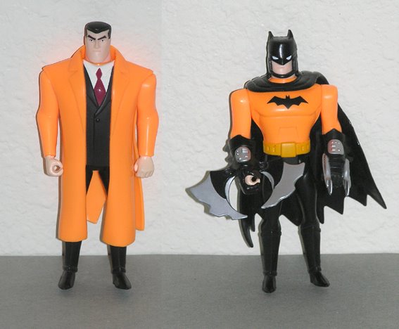 orange batman action figure