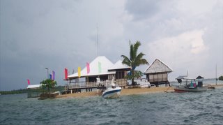 One of the islands around Honda Bay