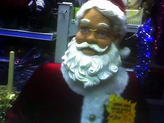 Santa's coming to get'cha little boy hahahahhahahaaaaa
