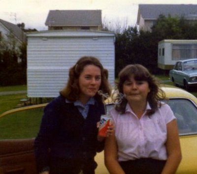 Sarah and Me many years ago... well ok not that many seeing as I am only 36.