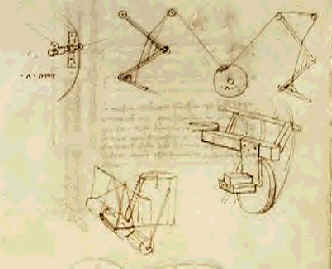 Da Vinci Robot Sketch