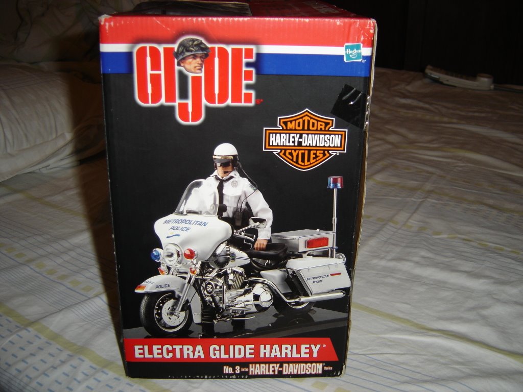 The Comedian Lives Harley Davidson Electra Glide Escala 1 6 Falar O Que G I Joe Import