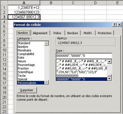 Monsieur Excel: Formatage Excel pour code-barres
