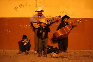 Buskers in Oaxaca