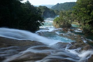 Waterfall at Agua Azul Palenque