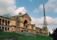 The BBC's first public television transmissions originate in 1936 from the Alexandra Palace, 10 min. walking from where I live