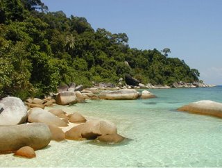 Pulau Perhentian Besar Beach Malaysia