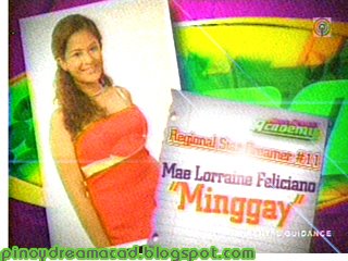 Minggay Feliciano PDA Regional Star Dreamers