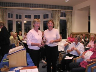 Helen Faulds and Liz Campbell - Semi Finalists  -- Winners of the Kennaway Quaiches 