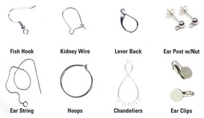 Jewelry Making 101: Earrings, Clasps & Fasteners