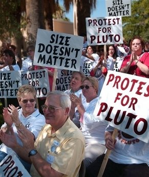 Pluto Protest
