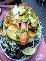 BIG plate of seafood