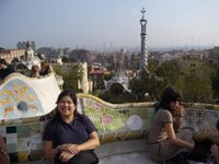 Nice view at Park Guell