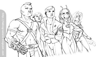 Art by Fabio Graziano - Legion of Super-Heroes © DC Comics
