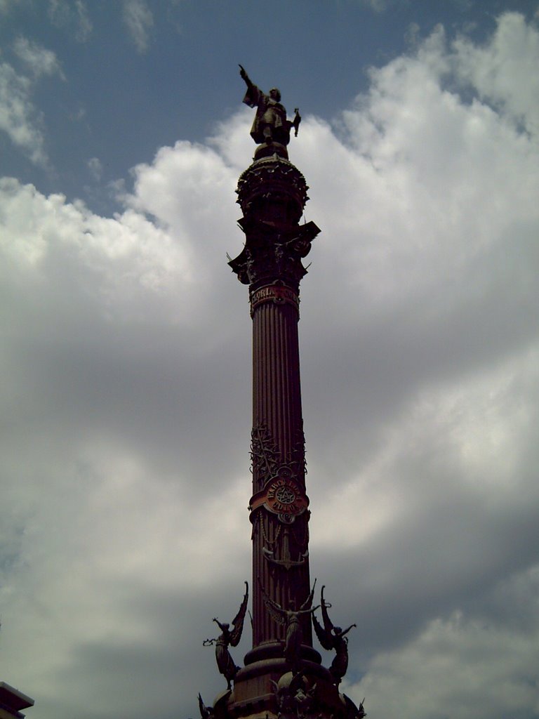 Columbus Monument at Las Ramblas, Barcelona