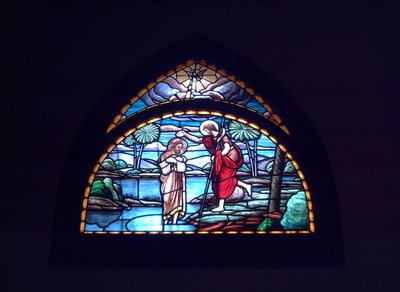 Stained Glass: Mare de Déu de Montserrat Church