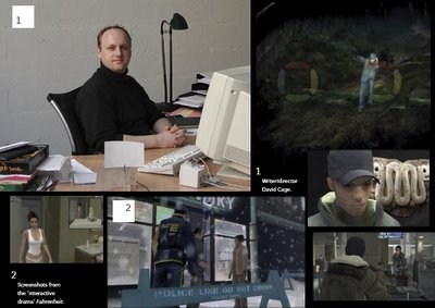 David Cage and Fahrenheit screenshots