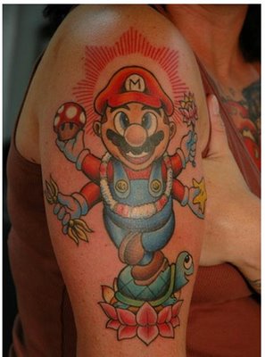 Tattoos Games on Video Game Character Tattoos   Damn Cool Pictures