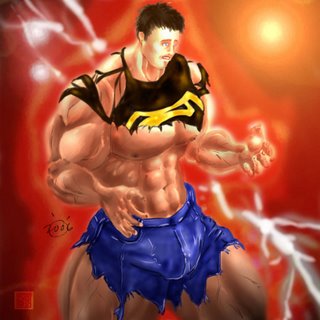 Superboy by O'Melissokomos and Yinn