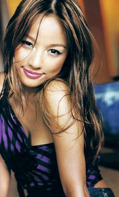 hot and gorgeous japanese girl smiling