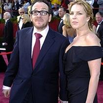 The superstar Verve recording artist and her husband, Elvis Costello