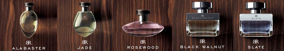 Perfume-Smellin' Things Perfume Blog: Perfume Review: Banana Republic  Alabaster, Jade, Rosewood, Black Walnut, and Slate