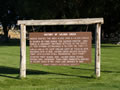 History of Wilson Creek Sign