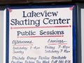 Lakeview Skating Center Sign
