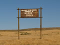 Wilson Creek Sign