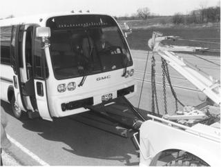 1974 GM Transbus Prototype - Milford Proving Grounds Towing
