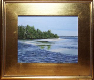 Peter Buchan oil painting Mangrove Shoreline