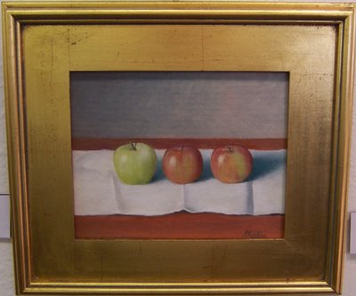 Peter Buchan oil painting Still Life with Apples