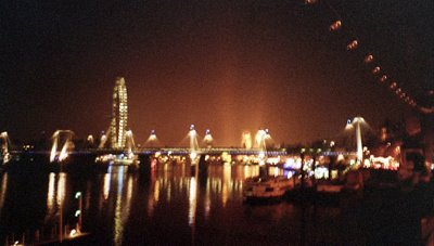 The London Eye by night