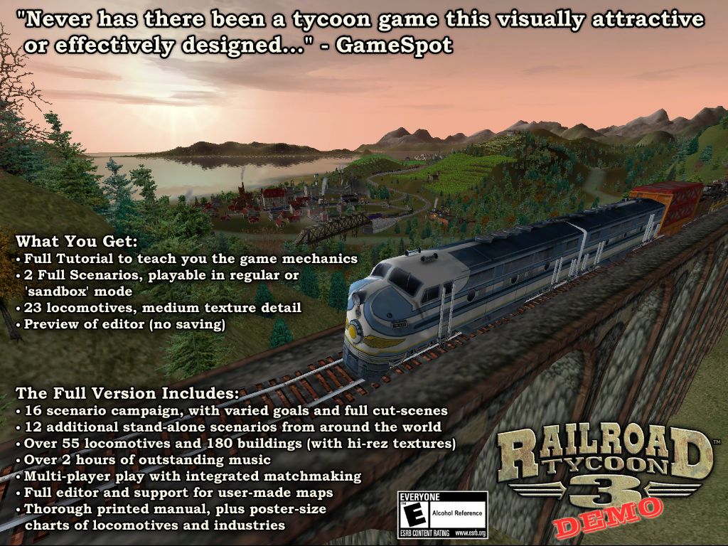Railroad Tycoon 3 Industry Chart