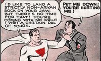 Superman captura a Hitler y Stalin