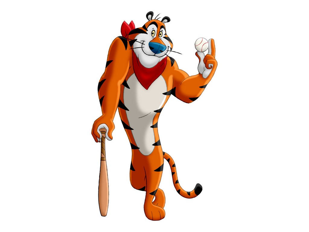 Numba9 Animation: Tony the Tiger - from rough to final colour.