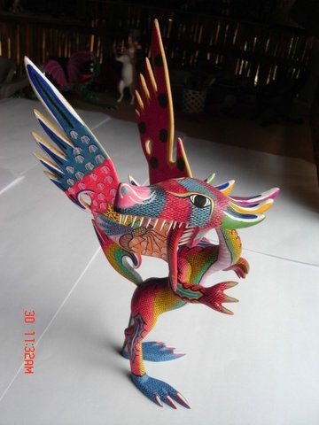 Oaxaca Pale Horse Galleries art crafts gifts and collectibles from Mexican indigenous artists and artisans alebrijes wood carvings ceramics textiles http://palehorsegalleries.vstore.ca/