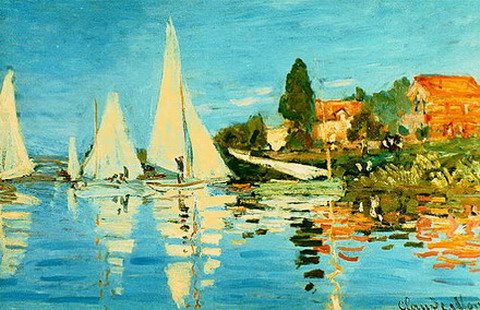 Claude Monet, Regate