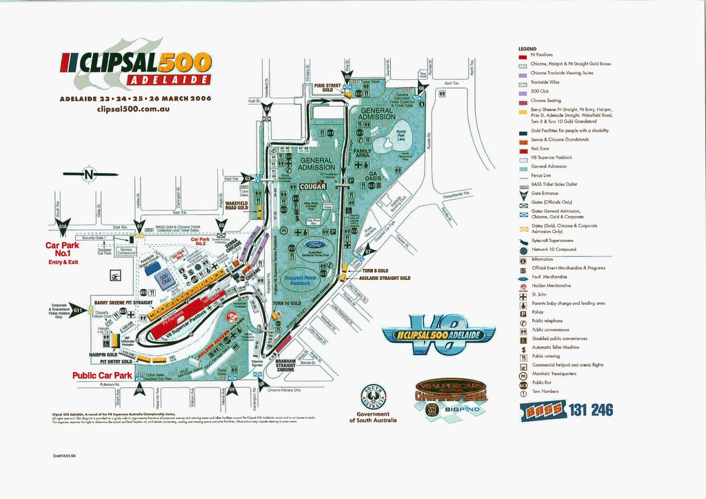 Things That You Can Do In Adelaide: Clipsal 500