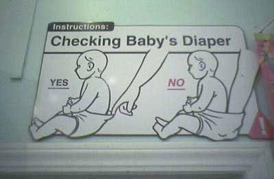 How to check a baby's diaper