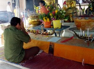 Songkran prayers