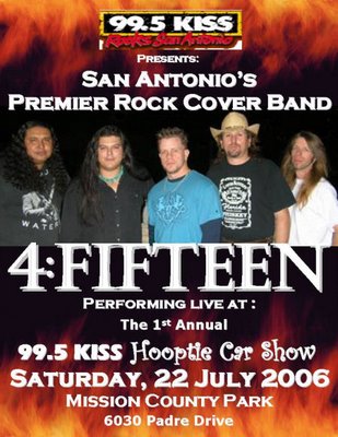 4-Fifteen at the 99.5 KISS Hooptie Car Show