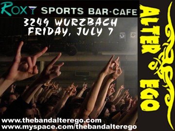Alter Ego at Roxy