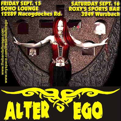 Alter Ego at Soho and Roxy