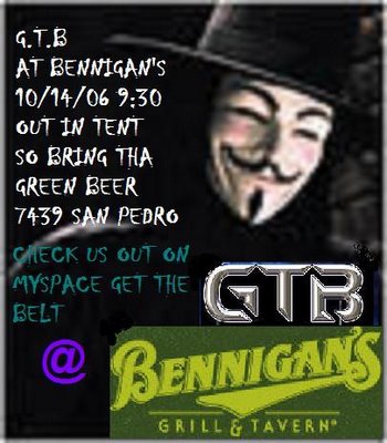GTB at Bennigans